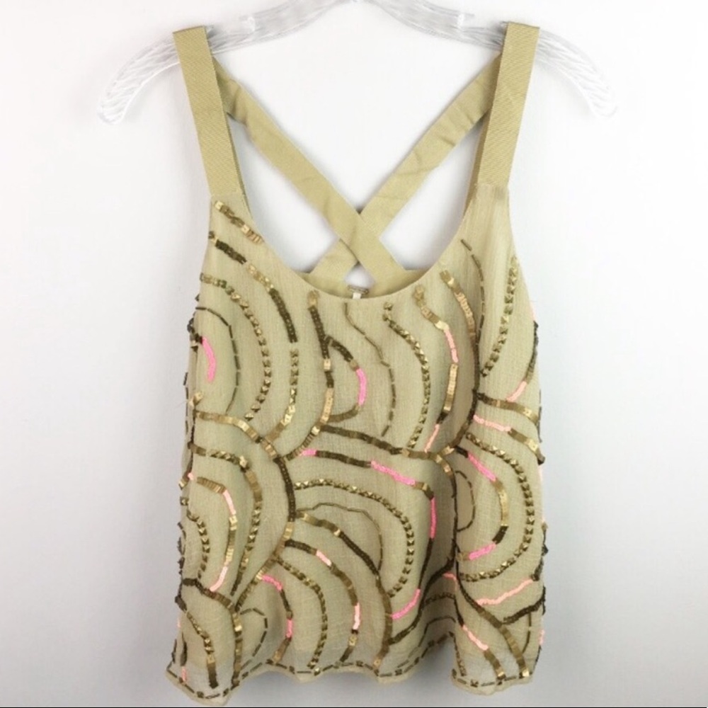 Free People Beaded Tank S
